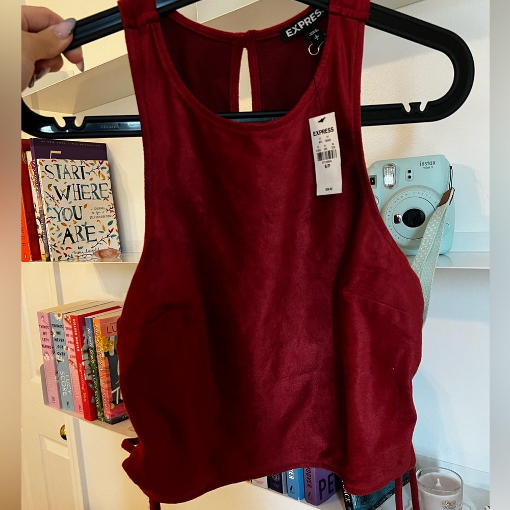 Express Women's burnt orange Top